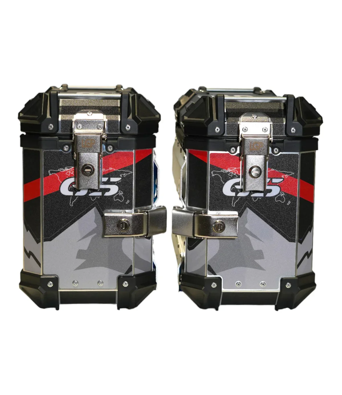 TOP BOX AND SIDE PANNIERS