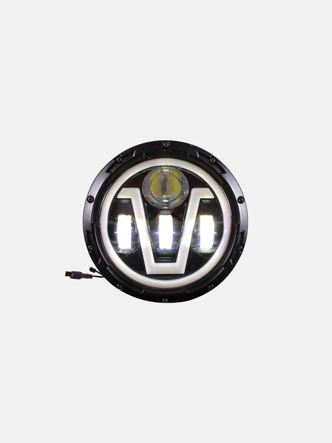 RE Bullet Exclucive 7inch V-Type LED Headlight - Image 6
